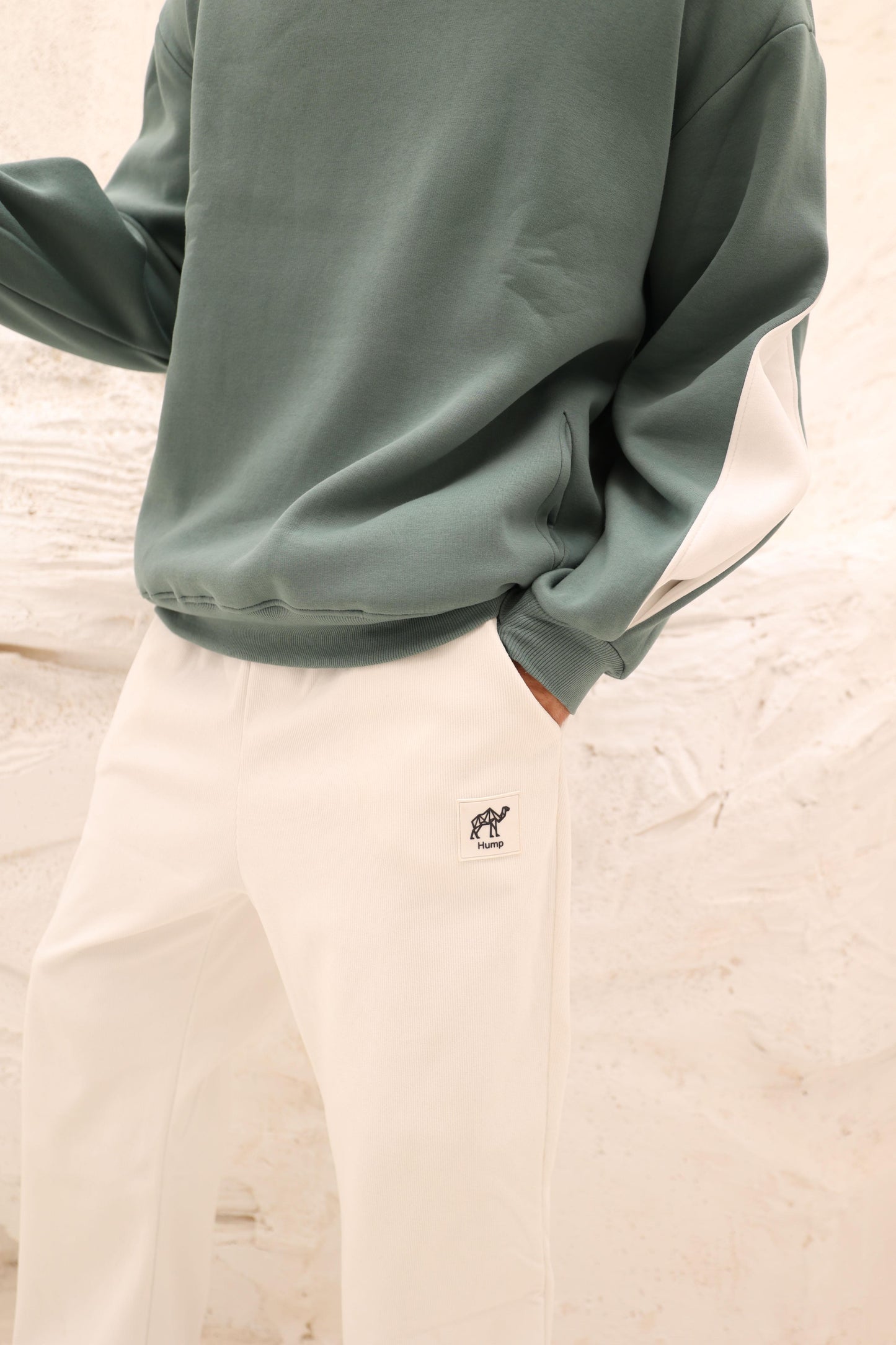 هودي أخضر نعناعي