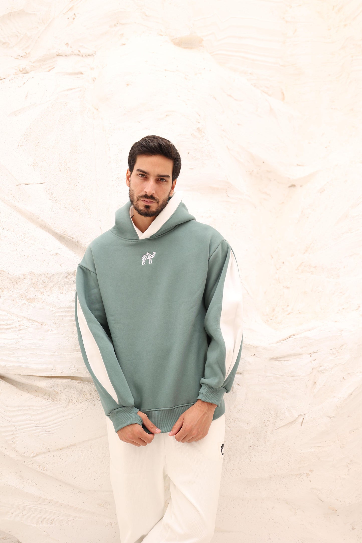 هودي أخضر نعناعي