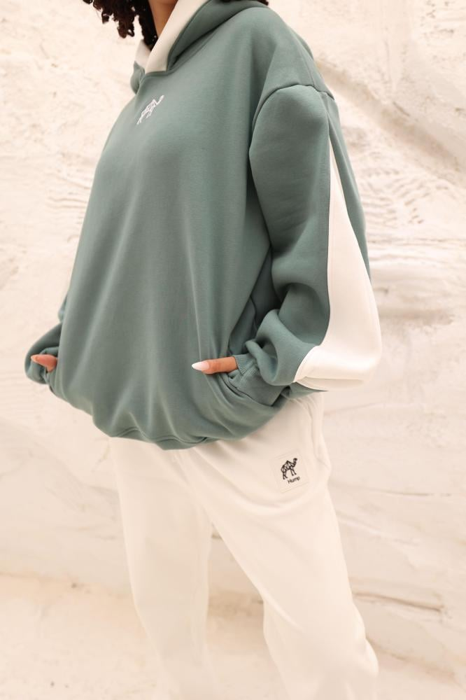 Mint green hoodie